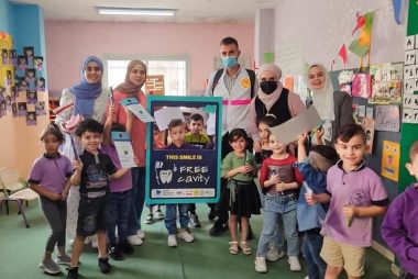 Guest Post: World Cavity-Free Future Day 2021 Activity at Dheishah refugee camp, Bethlehem, State of Palestine.